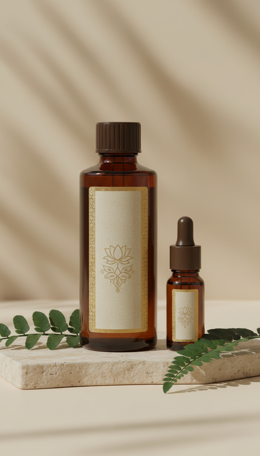 Intensive strength Ayurvedic hair oil